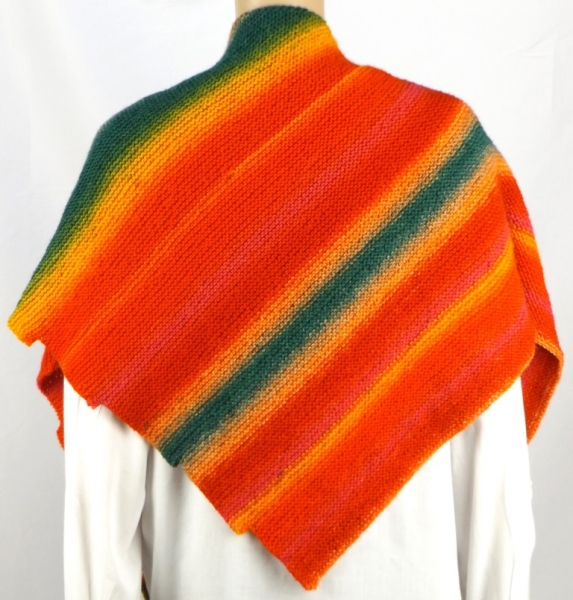 Strickanleitung Dreieckstuch „Rainbow“